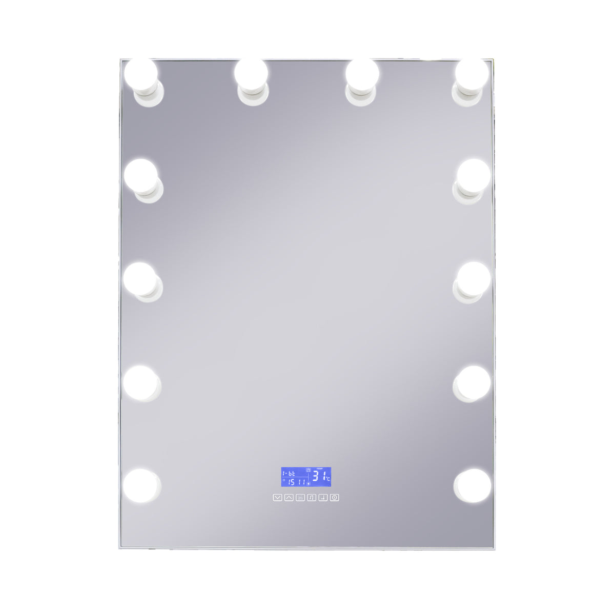 Lighted Sink Wall Hanging Toilet Led Makeup Mirror