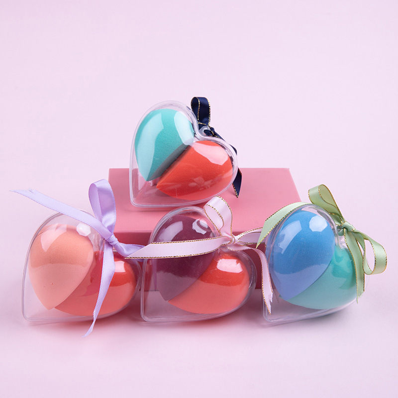 2pc Beauty Blender - Heart Shaped
