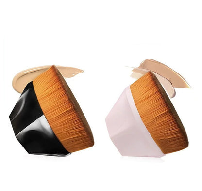 Single No. 55 Magic Petal Flat Head Foundation Brush Diamond Makeup Brush With Storage Box
