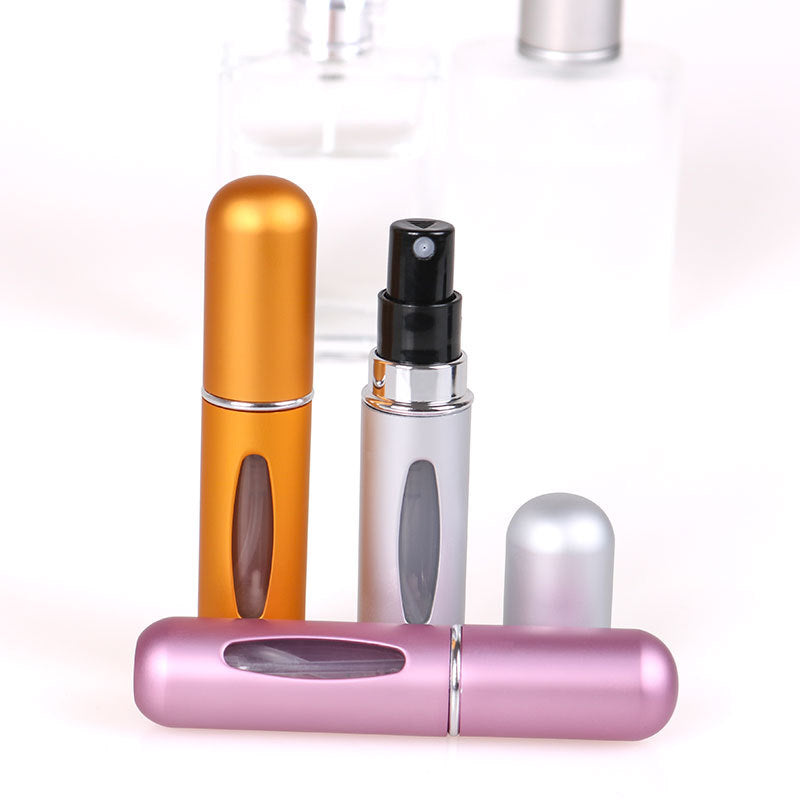 Travel size 5ml Perfume Bottle Bottom Self-pump Recyclable Refillable Spray Bottle High-grade Portable