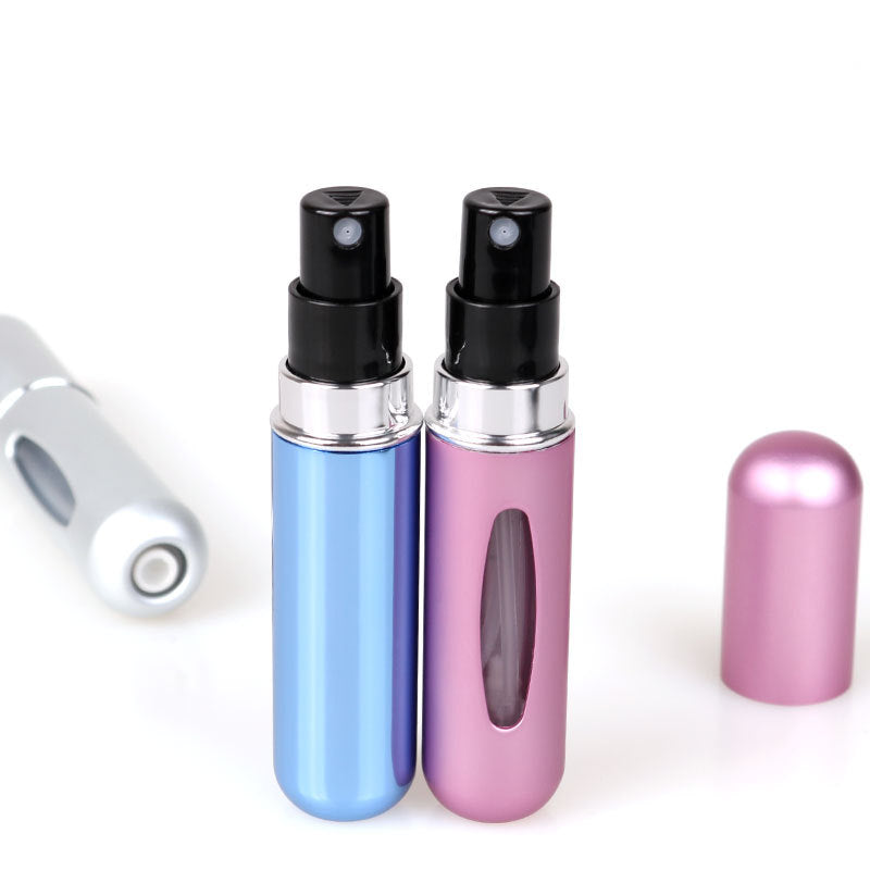 Travel size 5ml Perfume Bottle Bottom Self-pump Recyclable Refillable Spray Bottle High-grade Portable