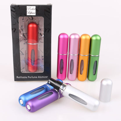Travel size 5ml Perfume Bottle Bottom Self-pump Recyclable Refillable Spray Bottle High-grade Portable