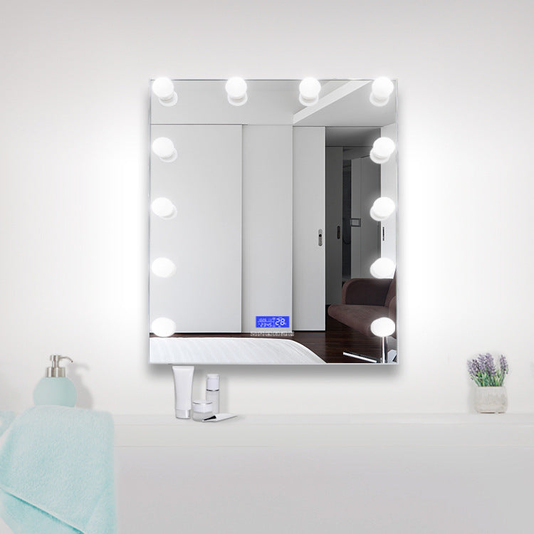 Lighted Sink Wall Hanging Toilet Led Makeup Mirror