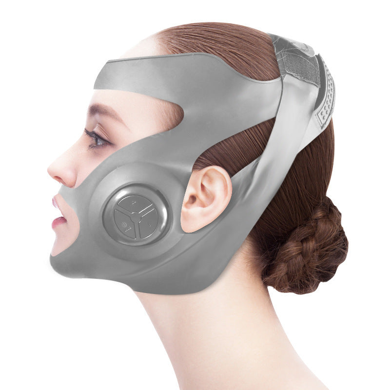 Face Mask Bandage Micro-current Electric V Face Instrument Electric Ems Facial Care Beauty Instrument Small Face-lift Mask Home