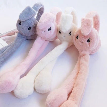 Children's Warm Earmuffs Rabbit Ears Move Female Students Cute Earmuffs Winter Earmuffs Winter Earmuffs Winter Earmuffs