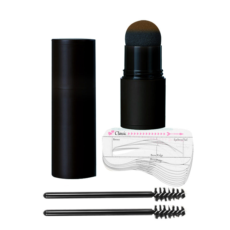 Eyebrow Powder Stamp Eyebrow Powder Cream No Logo Three-dimensional Repair Hairline Shadow Powder Set