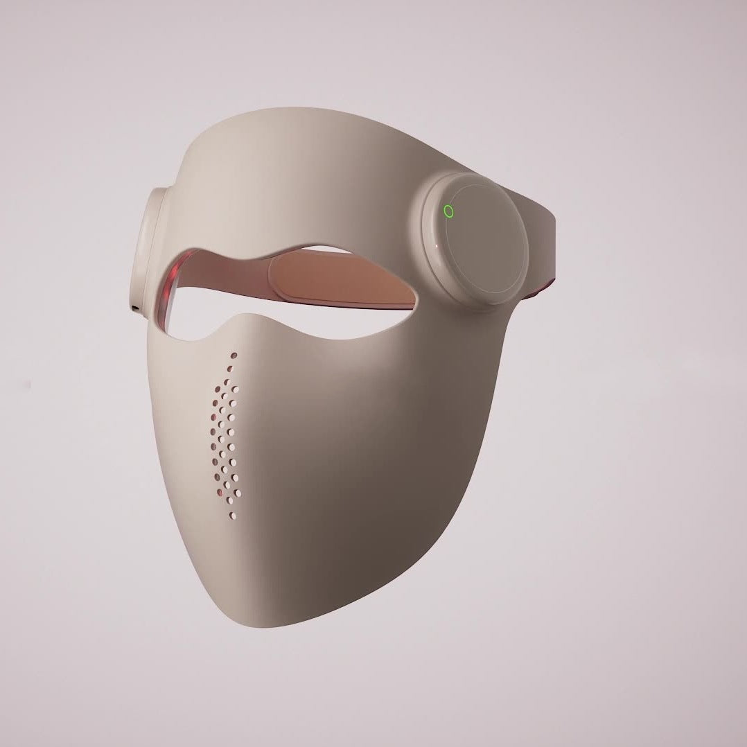 Laser Led Red And Blue Light Beauty Instrument Mask Laser Handheld Remote Control Home Mask Processing