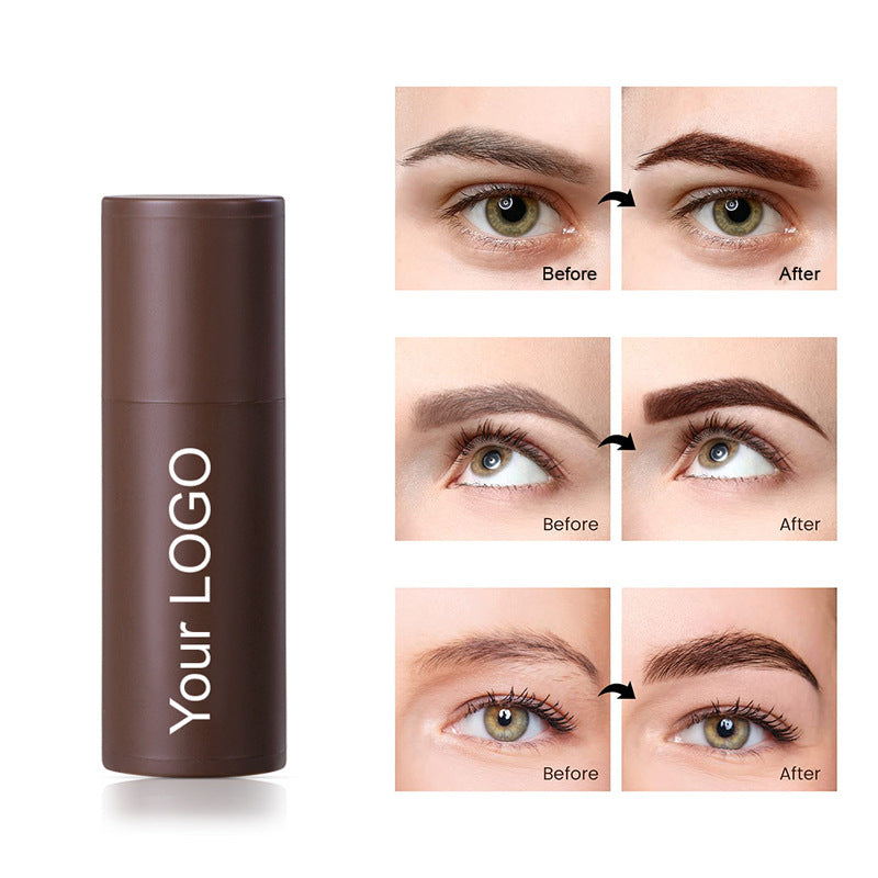Eyebrow Powder Stamp Eyebrow Powder Cream No Logo Three-dimensional Repair Hairline Shadow Powder Set