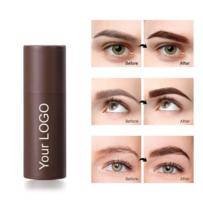 Eyebrow Powder Stamp Eyebrow Powder Cream No Logo Three-dimensional Repair Hairline Shadow Powder Set