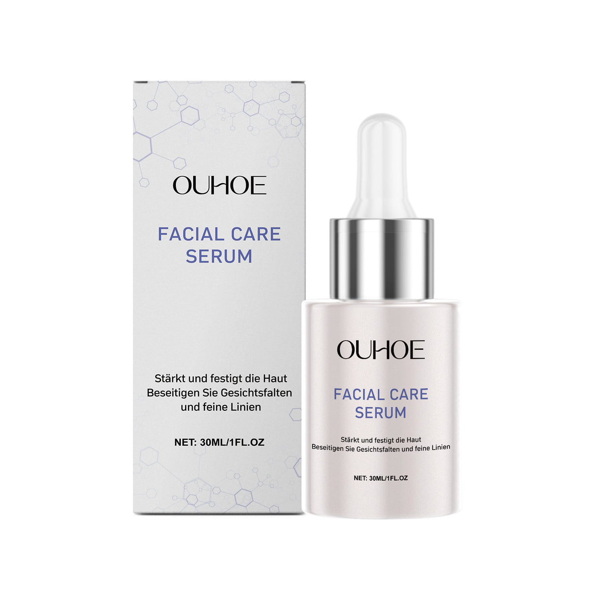 OUHOE Facial Care Essence Botanical Ingredients Hydrating And Moisturizing Skin Rejuvenating And Improving Skin Essence