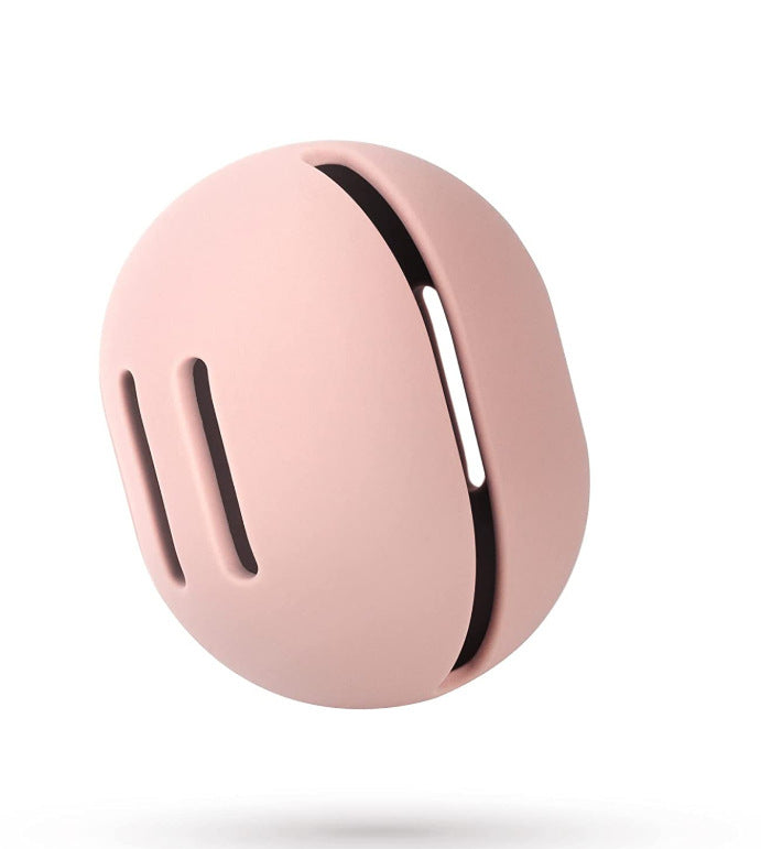New Puff Storage Box Cosmetic Egg Bracket Oval Beauty Egg Bag Lying Mouth Pinch Music Opening Design