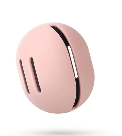 New Puff Storage Box Cosmetic Egg Bracket Oval Beauty Egg Bag Lying Mouth Pinch Music Opening Design